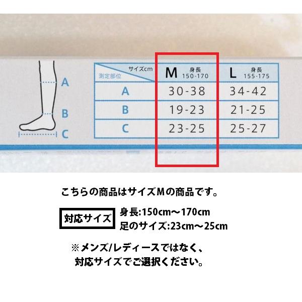 【着圧ソックス】 メンズ レディース 黒 ソックス 23-25cm 靴下 着圧 弾圧 コンプレッションソックス 日本製 ハイソックス 307050 メール便 スポーツ ナイガイ｜sevenebisu-net｜09