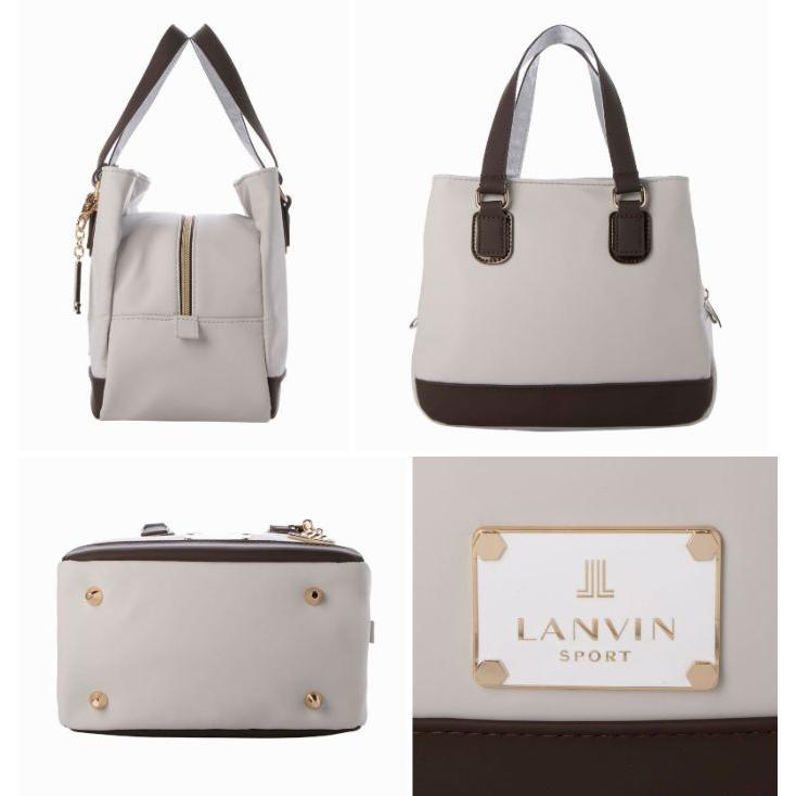 ランバンスポール 3層型カートバックレディース LANVIN SPORT 公式 ランバン スポール 3層カートバッグ サテン