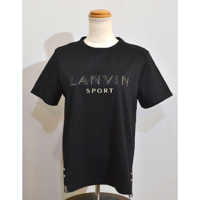 ゴルフ LANVIN ランバン レディース トップス 半袖 シャツ（Sサイズ） LANVIN ランバン レディース 半袖 シャツ Tシャツ 2025春夏 丸首