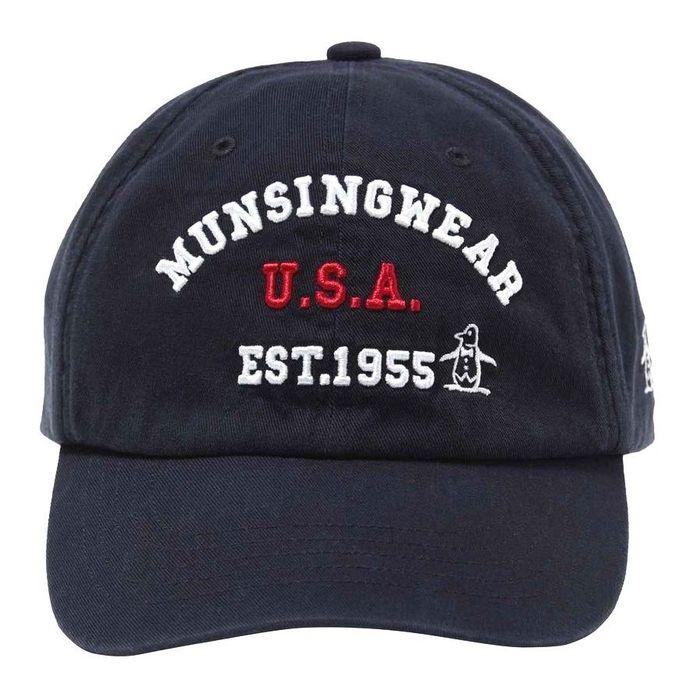 Munsingwear マンシングウェア メンズ 帽子 2025秋冬 綿素材