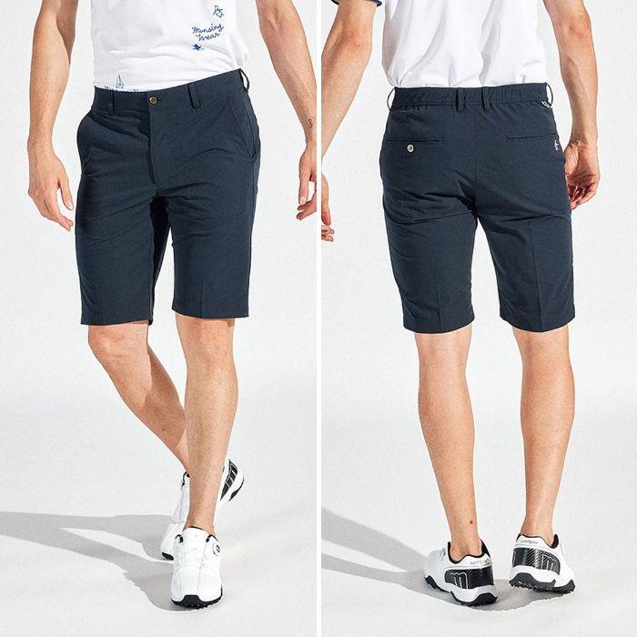 新品☆マンシングウェア ショートパンツ☆白☆LLサイズ☆ストレッチ・撥水 マンシングウェア Munsingwear 【Munsingwear's White