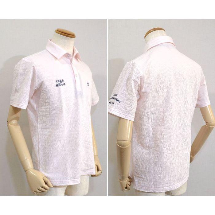 Munsingwear（マンシングウェア） メンズ 半袖 ポロシャツ 春夏 胸