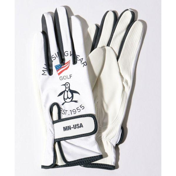 マンシングウェア レディース ゴルフ グローブ 両手用 手袋 UVカット 通気性 MQCRJD02 Munsingwear メール便発送 グローブ 