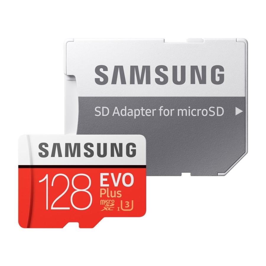 Samsung microSDXCカード 128GB EVO Plus Class10 UHS-I U3対応 (最大読出速度100MB/s:最大書込速度90MB/s) Nintendo Switch 動作確認済 MB-MC128GA/ECO｜sevenfirst