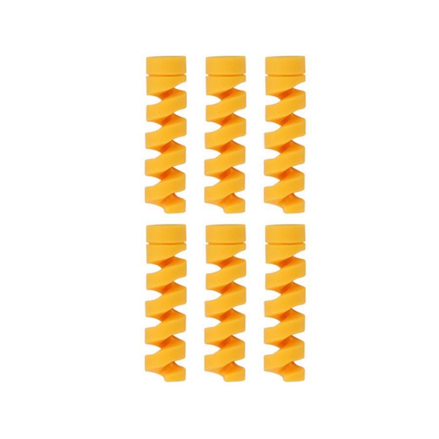 ケーブルプロテクター 6個セット スパイラル プロテクター 保護 コード カバー ゴム 断線防止 android iPhone Lightning対応 断線防止 保護 7色 |  | 05