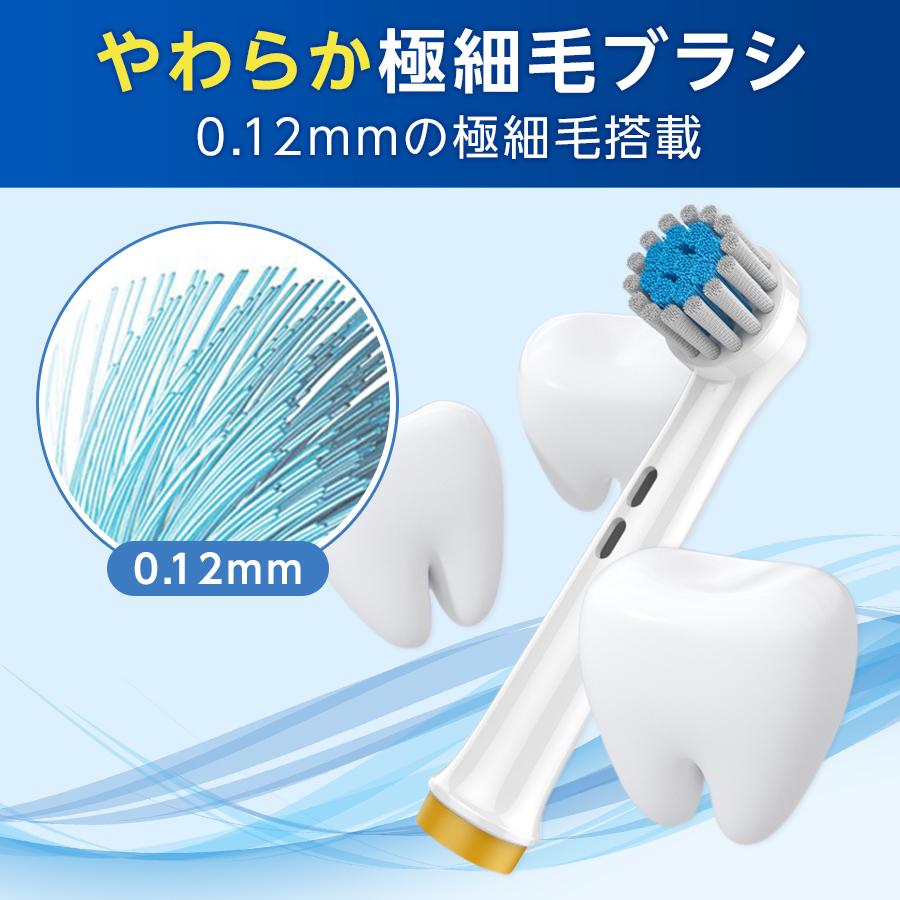 互換品】ブラウン オーラルB 替えブラシ 電動歯ブラシ 超やわらか EB17