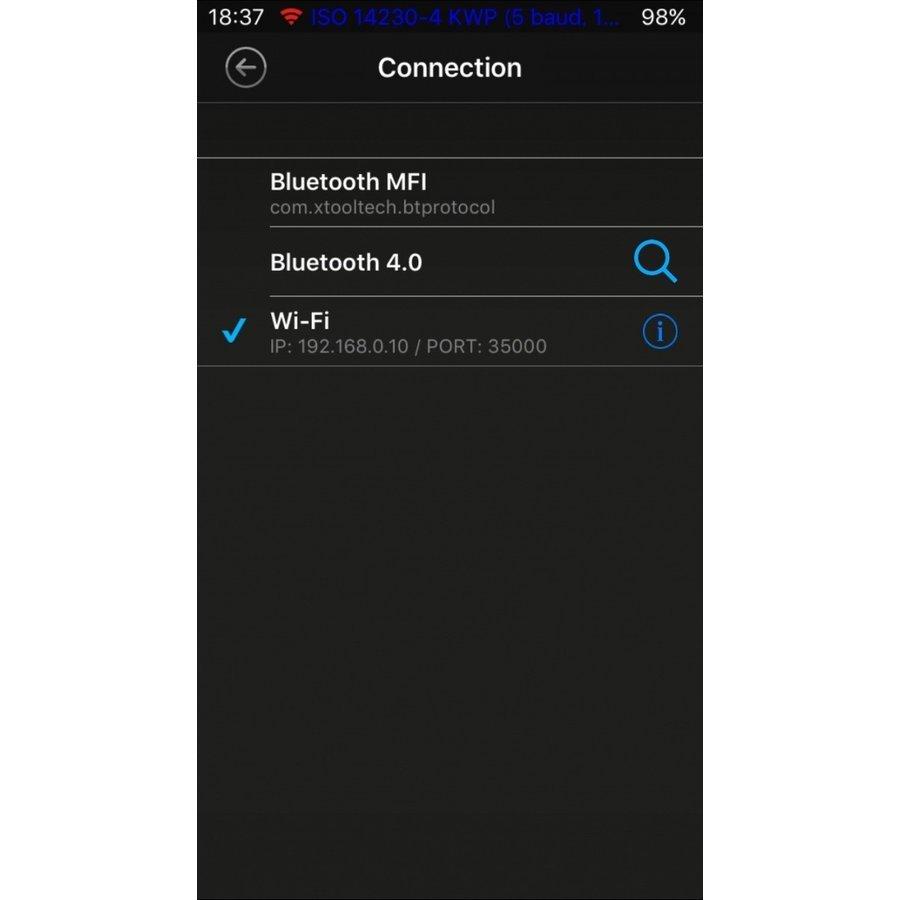 V1.5 超小型モデル OBDII 診断 ELM327 Wifi スキャンツール テスター