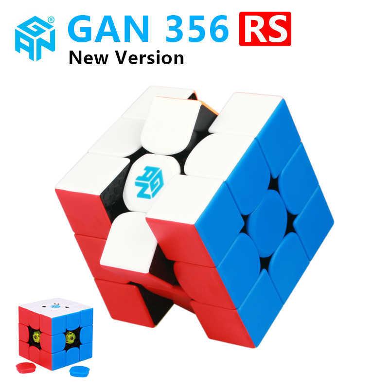 スピードキューブ 3x3x3 ルービックキューブ GAN356RS 競技用 立体パズル ポップ防止 回転スムーズ｜sevenfox｜02