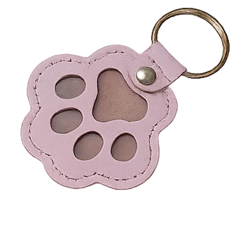 ペット メモリアル キーホルダー 肉球型 PUレザー製 遺毛入れ 犬猫の毛収納 携帯便利 記念品 贈り物 |  | 07