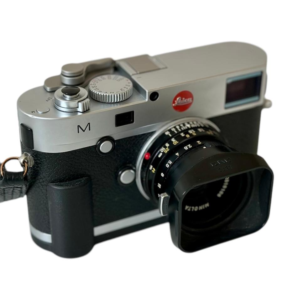 Leica M Typ 240用 3Dプリンター製カスタムグリップ（カーボン）仕上げ