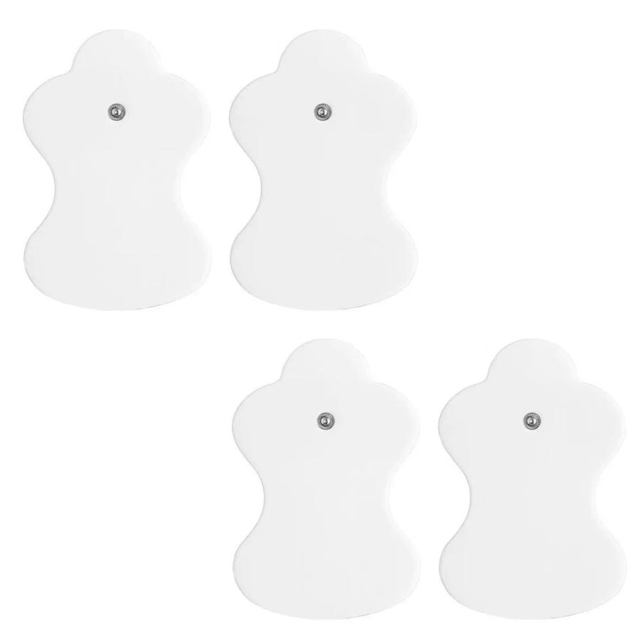 【互換品】ロングライフパッド 互換パッド 4枚セット オムロン向け互換パッド エレパレス EMS 交換 男女兼用 替えパッド ジェルシート（Yahoo!・Seven Fox）