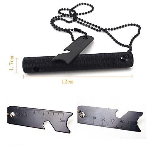 ファイヤースターター 火打ち石 方位磁石付き 6.3cm キャンプ