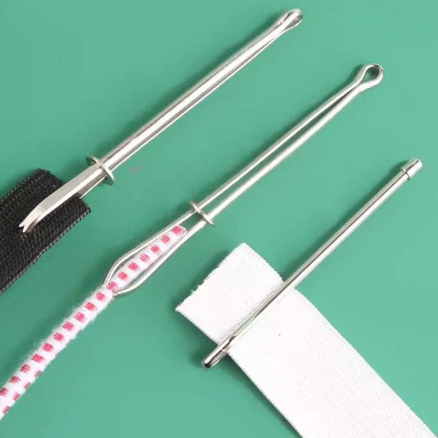 紐通し ゴム紐通し ひも通し 3本セット DIY 手作り 裁縫道具 手芸用品 手芸、ハンドクラフト 裁縫道具 針 指ぬき |  | 03