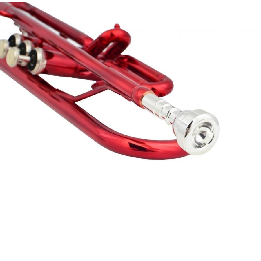 シルバー トランペット 3バルブ トランペット マウスピース 3C シルバー 吹奏楽 : Seven Fox - 通販