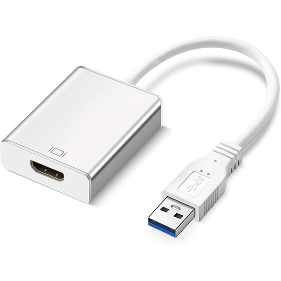 USB HDMI 変換アダプタ ドライバー内蔵 USB 3.0 to HDMI 変換 ケーブル 5Gbps高速伝送｜sevenfox｜02
