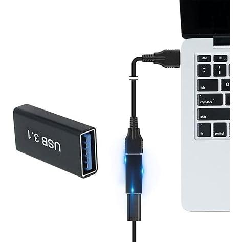 タイプC USB3.1 変換 アダプタ 2個セット USB-C メス to USB-A 延長