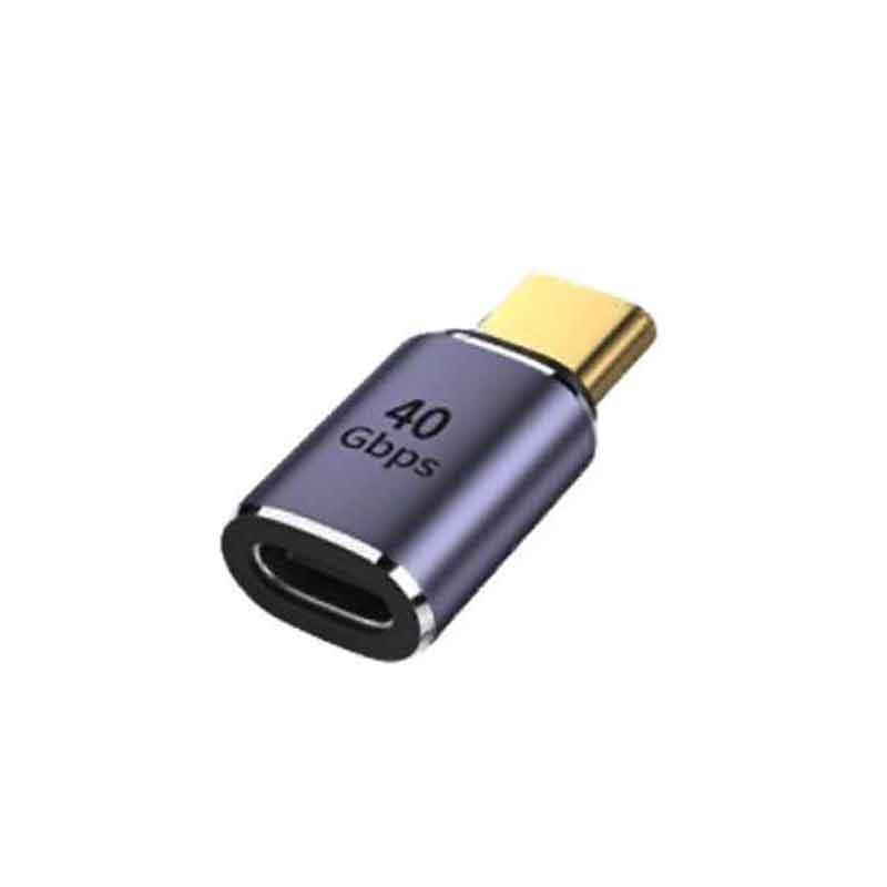 タイプC USB 4.0 変換 アダプタ USB-C メス to USB-C オス 延長 中継 コネクタ メスメス オスオス メス オス 延長 USB4 Type-C 40Gbps 高速データ転送 |  | 07
