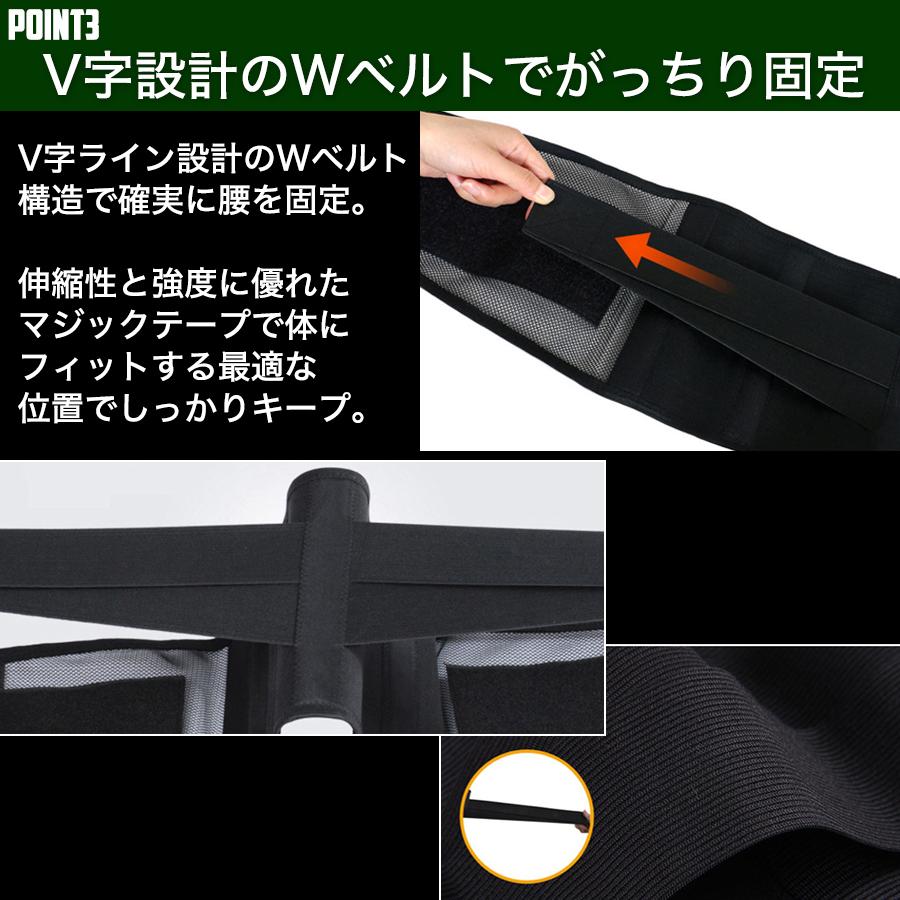 腰痛ベルト メッシュ コルセット 腰ベルト 腰用サポーター 骨盤ベルト