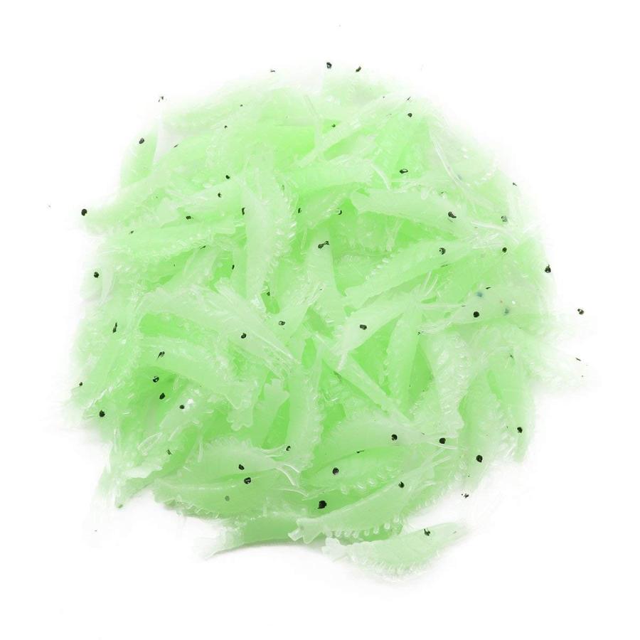 釣り オキアミワーム 100個入り エビワーム アミエビ 小エビソフト