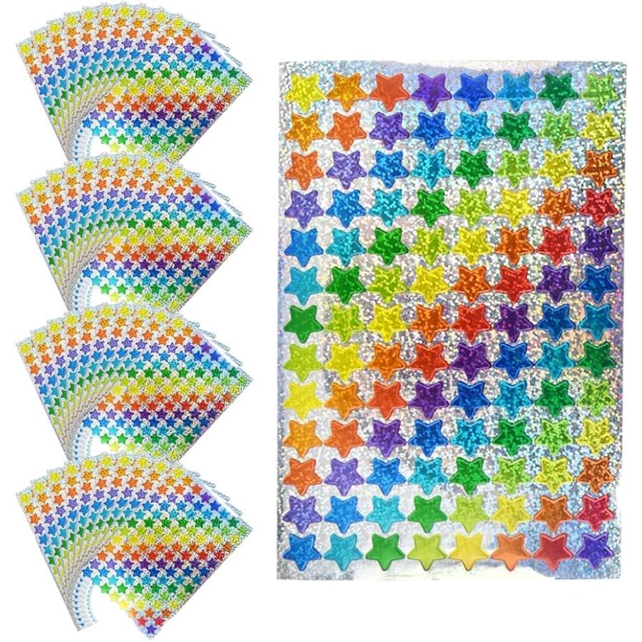 コレクション 趣味 陰山織物謹製 ごほうびシール ステッカー ホログラム加工 キラキラ カラフル デコレーション 装飾 業務用 星 40シート Mdm 星 40シート Wjfgyf6jtz Www Iiitl Ac In