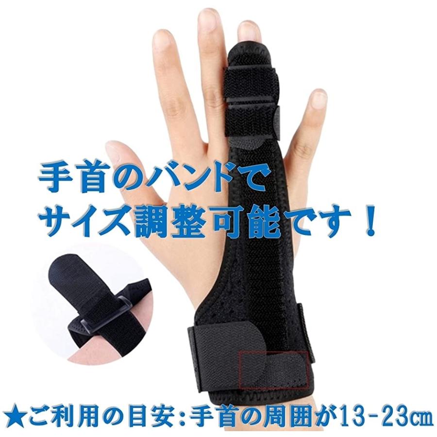 海外 指サポーター 人差し指 中指 薬指 小指 親指 突き指 骨折 左右兼用 フリーサイズ 黒 ブラック Shipsctc Org