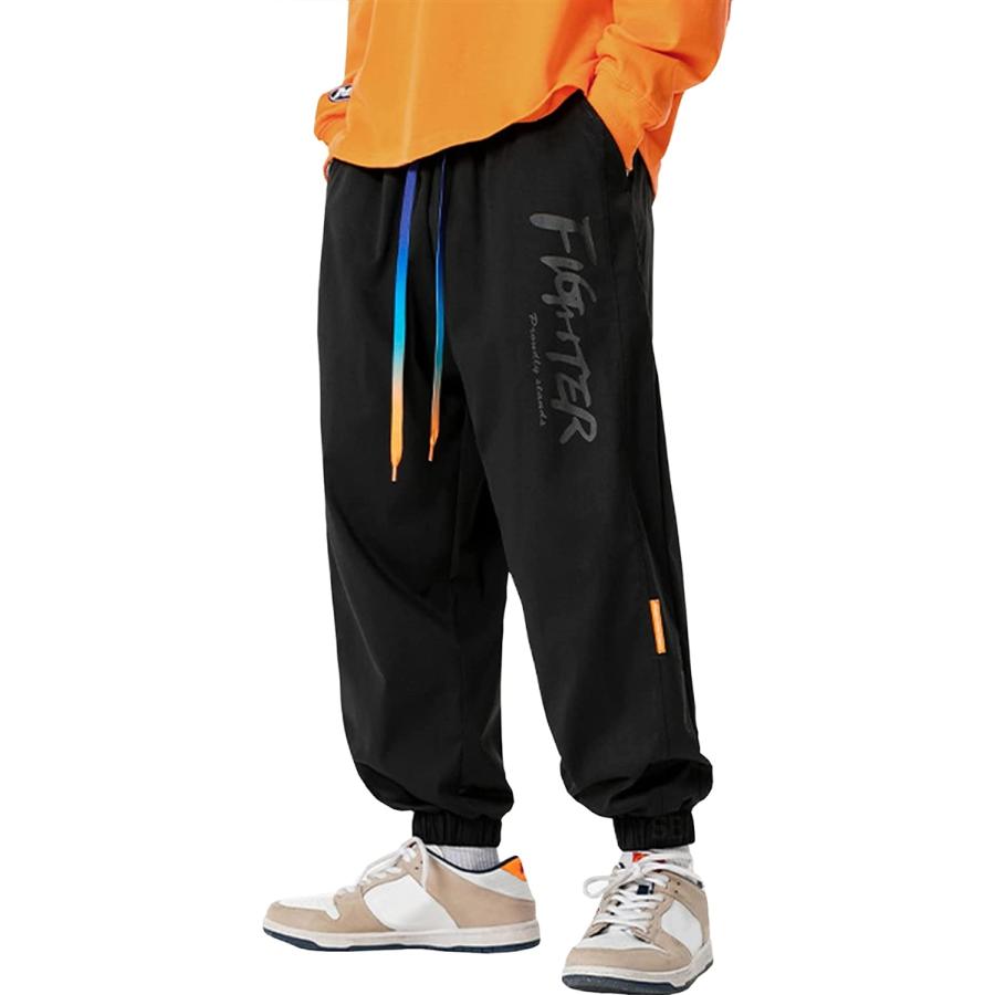 ファッション 2種類選べる ワイド スウェットパンツ 裾リブ ジョガーパンツ ジャージ ズボン メンズ ブラック 2xl Zoxurkpwg9 Tritop Com Br