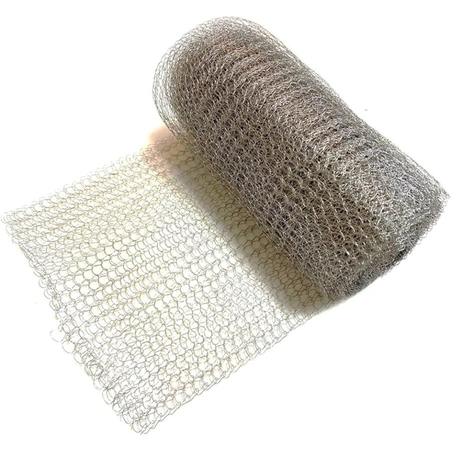 最大73 オフ ステンレスネット メッシュ 金網ロール ネズミ 小動物 侵入防止 害獣対策 ネズミ防止 02 12 7cmx6m Rmb Com Ar
