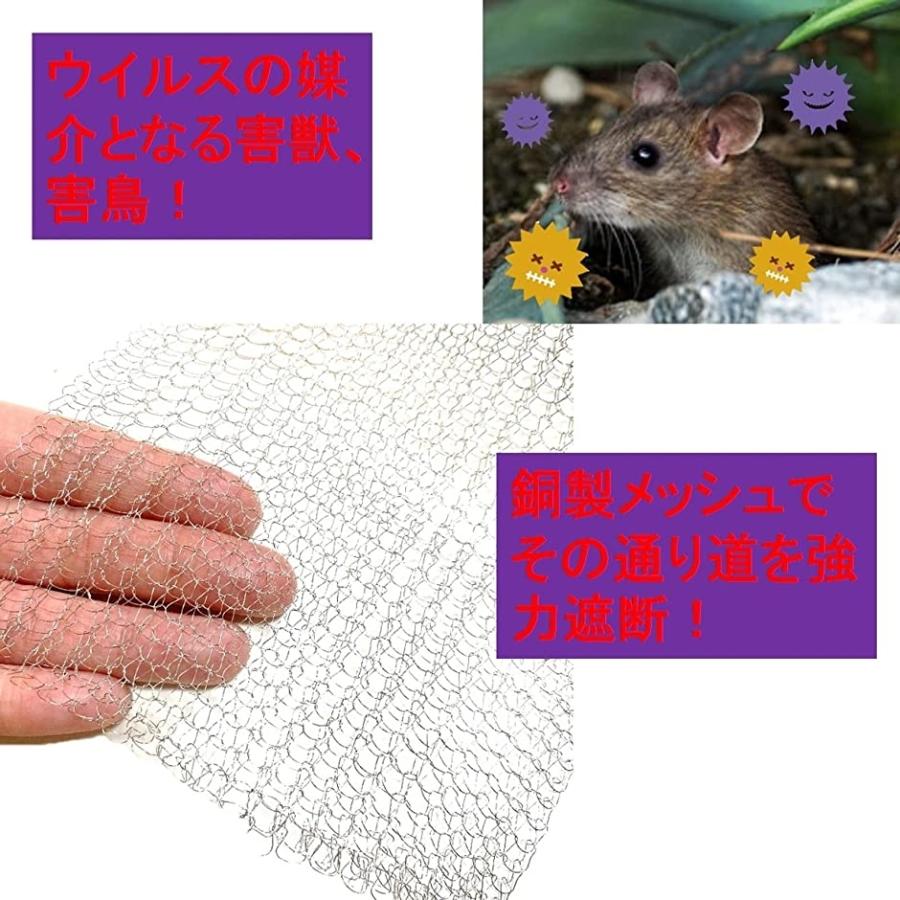 最大73 オフ ステンレスネット メッシュ 金網ロール ネズミ 小動物 侵入防止 害獣対策 ネズミ防止 02 12 7cmx6m Rmb Com Ar