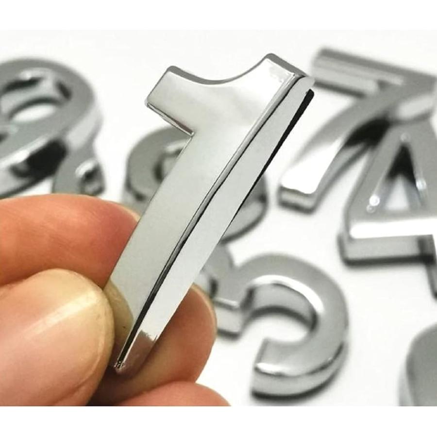 ドア 番号 ナンバープレート 数字 シール 表札 ステッカー おしゃれ ロッカー ドアプレート 番号シール シルバー 2b4ucv2nyw セブンリーフ 通販 Yahoo ショッピング