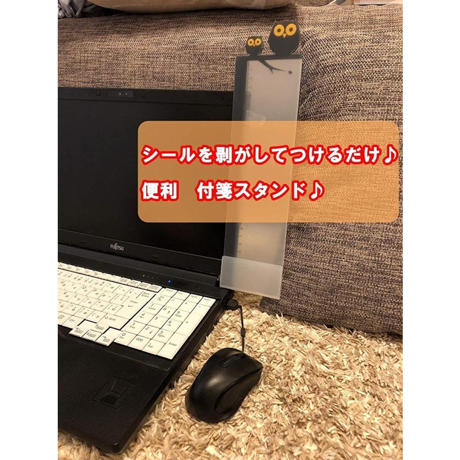 パソコン 付箋 ボード ディスプレイ メッセージボード 左右2個 アクリル 透明ボード スマホスタンド ルーラー ふくろう 2b60olqn セブンリーフ 通販 Yahoo ショッピング