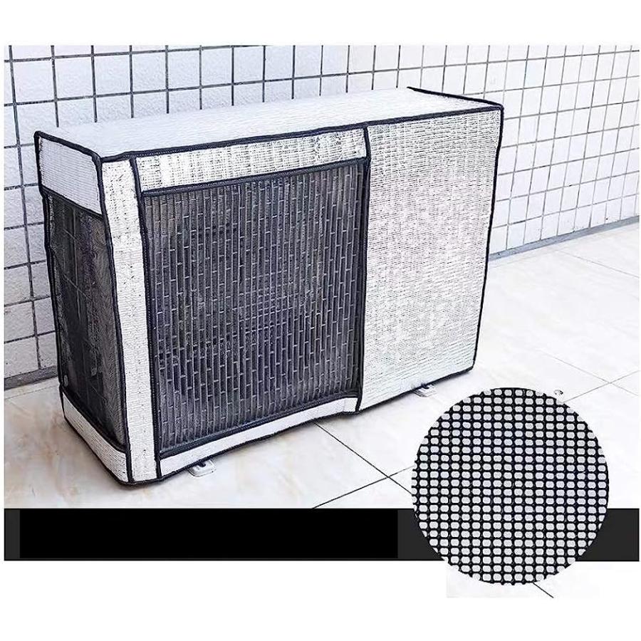 エアコン室外機カバー 冬と夏に利用可能 シェーディング 断熱 雨と雪の保護 日焼け止め 起動後の通常の使用 Mdm 80x32x55cm 2b60qtwniv セブンリーフ 通販 Yahoo ショッピング