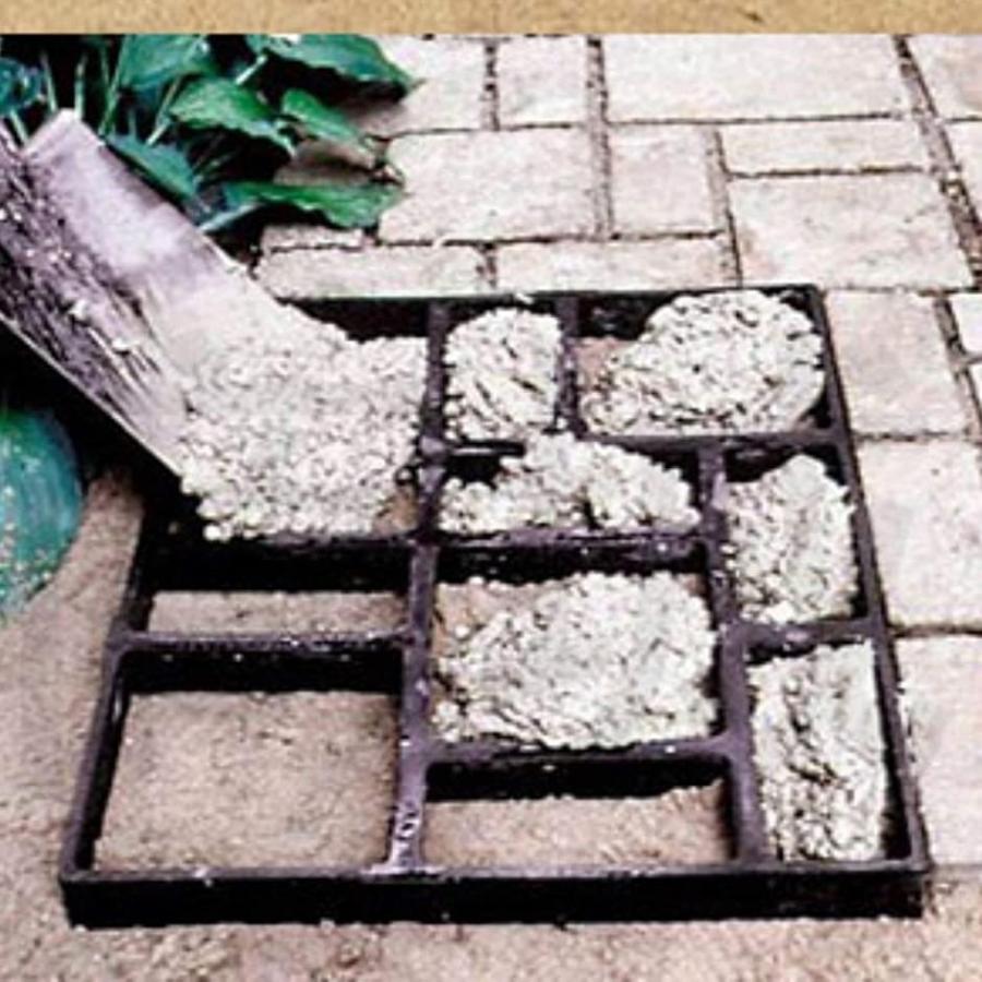 Exittora コンクリ ト ガーデニング 型枠 セメント モールド Diy モルタル 石畳 レンガ調 左官道具 芝生 黒ｅ 2b62ynlo セブンリーフ 通販 Yahoo ショッピング
