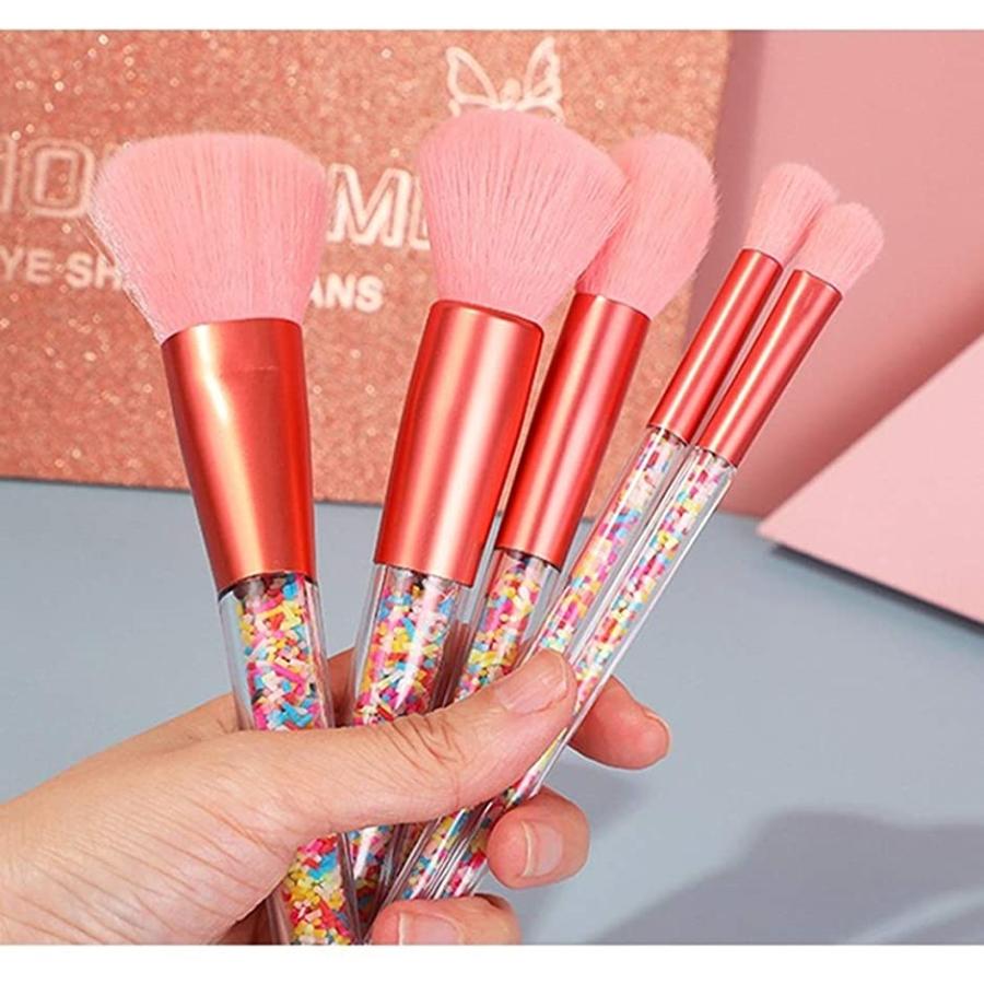 メークブラシ 化粧ブラシセット 化粧筆 パウダーファンデーション アイシャドーブラシ フェイスブラシ 5本 Mdm 2b64ljcoi1 セブンリーフ 通販 Yahoo ショッピング