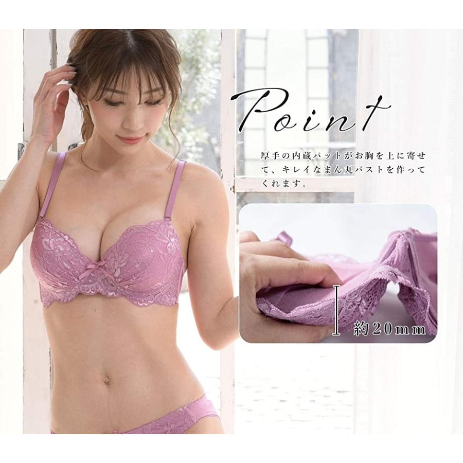 レディース ブラ ブラジャー ショーツ 上下 セット 下着 女性 レース シンデレラバスト 可愛い下着セット ブラック 5 2b68doccog セブンリーフ 通販 Yahoo ショッピング