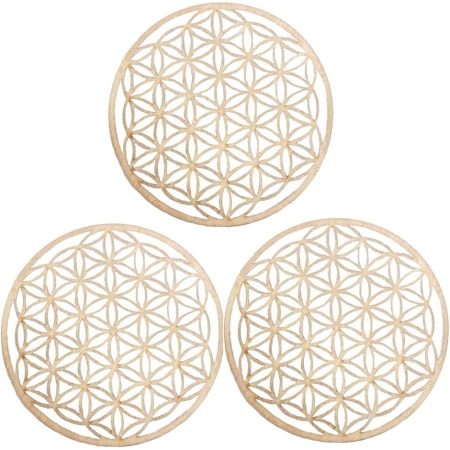 フラワーオブライフ 神聖幾何学模様 木製 コースター 3個セット D 2b6hnky40t セブンリーフ 通販 Yahoo ショッピング