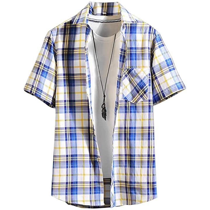 ネルシャツ オシャレ Mens メンズ夏ファッション メンズファッション トップス アウター 韓国 大人 スタイル 秋 イエロー M 2b6ipy90ic セブンリーフ 通販 Yahoo ショッピング