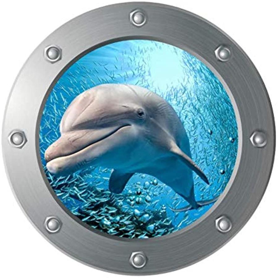 ウォールステッカー アニマル 動物 窓 海 壁紙 イルカ潜水艦窓 2b6ktkj1f0 セブンリーフ 通販 Yahoo ショッピング