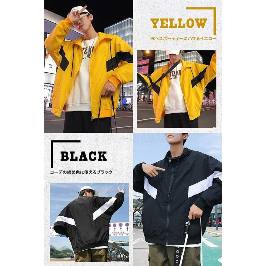 ウインドブレーカー パーカー アウター カジュアル ファッション 春秋 韓国 メンズ冬 メンズ秋 ファッションメンズ イエロー Xl 2b6kwxpi1t セブンリーフ 通販 Yahoo ショッピング