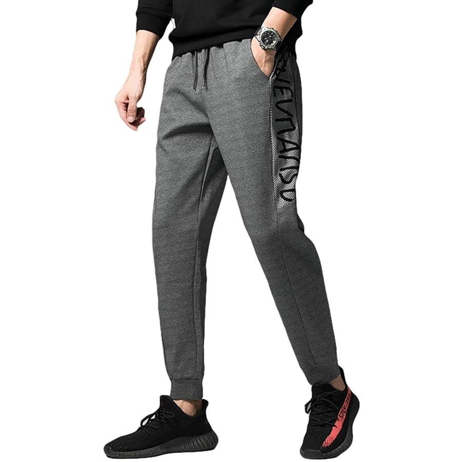 メリュエル サイド メッシュ ロゴ スウェット パンツ かっこいい カジュアル おうちスタイル メンズ ダークグレー M 2b6qkjr264 セブンリーフ 通販 Yahoo ショッピング