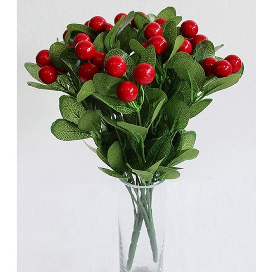 美々杏造花 切り花 生け花 クリスマスホーリー インテリア ディスプレイ 壁飾り お祝い プレゼントに最適 赤い実 2b6rddghxr セブンリーフ 通販 Yahoo ショッピング