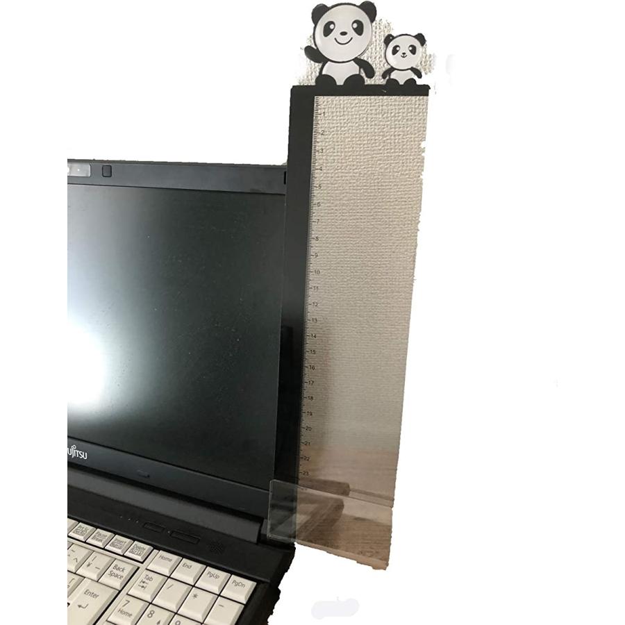 パソコン 付箋 ボード ディスプレイ メッセージボード 左右2個 アクリル 透明ボード スマホスタンド ルーラー パンダ 2b6so8vj6u セブンリーフ 通販 Yahoo ショッピング