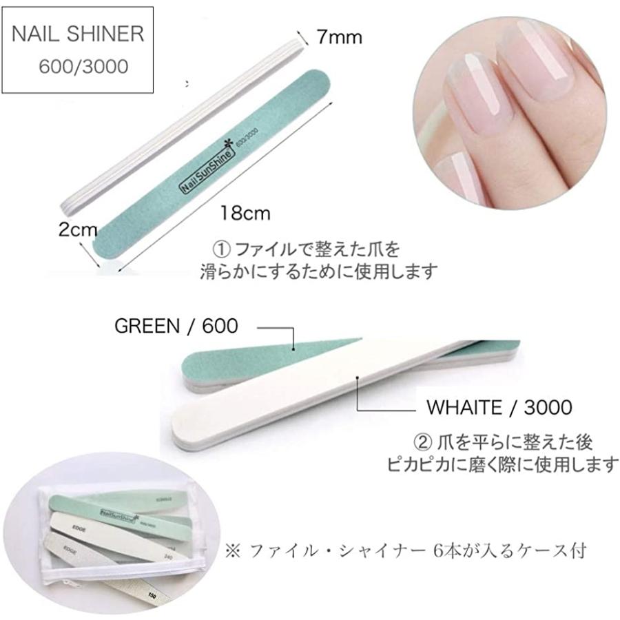 BEATON JAPAN 爪磨き 爪やすり ネイルファイル スポンジバッファー ６本セット ケース付き ネイルサロン セルフネイル 150 MDM  :2B6U96TFDO:セブンリーフ - 通販 - Yahoo!ショッピング