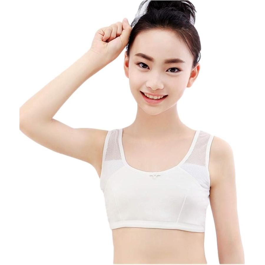 初めてのブラジャー やわらかコットン ノンワイヤー ジュニアブラ 子供用 2枚セット かわいい 伸縮性 肌色 ペールオレンジ M 2b6wop99d2 セブンリーフ 通販 Yahoo ショッピング