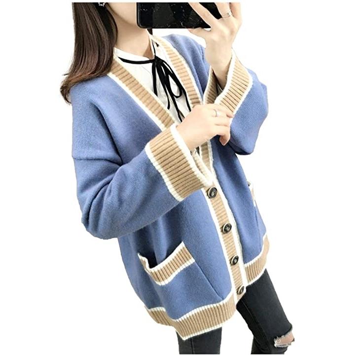 コスタフィーゴカーディガン レディース 大きいサイズ 可愛い オシャレ ゆったり ブルー S 2b6wu5juu2 セブンリーフ 通販 Yahoo ショッピング