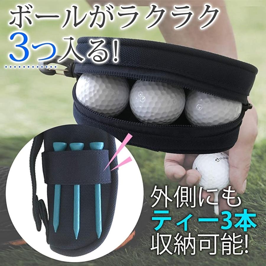 ゴルフボール ケース ボールポーチ おしゃれ な ボールケース 軽量 ボール3個 ティー3本収納 レッド 2b8190uodg セブンリーフ 通販 Yahoo ショッピング
