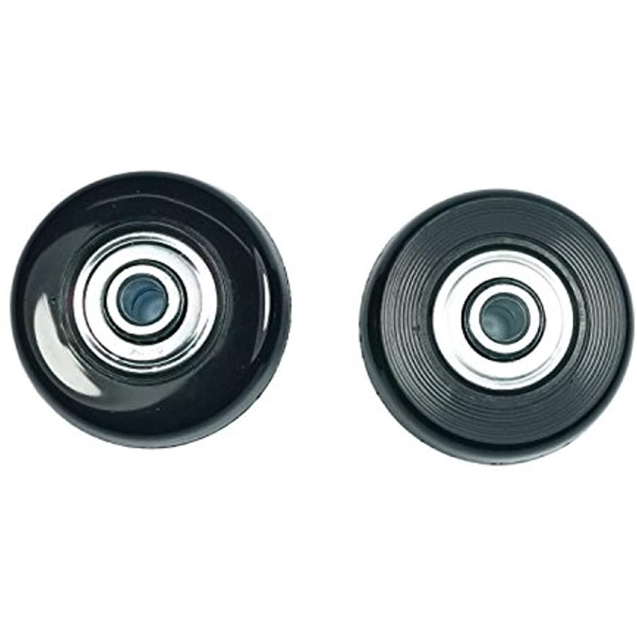 4車輪静音シリーズキャスター 車輪用交換タイヤキット スーツケース Diy 修理 ブラック 車輪43 6 18mm車軸30 35mm 2b86lkvl2g セブンリーフ 通販 Yahoo ショッピング