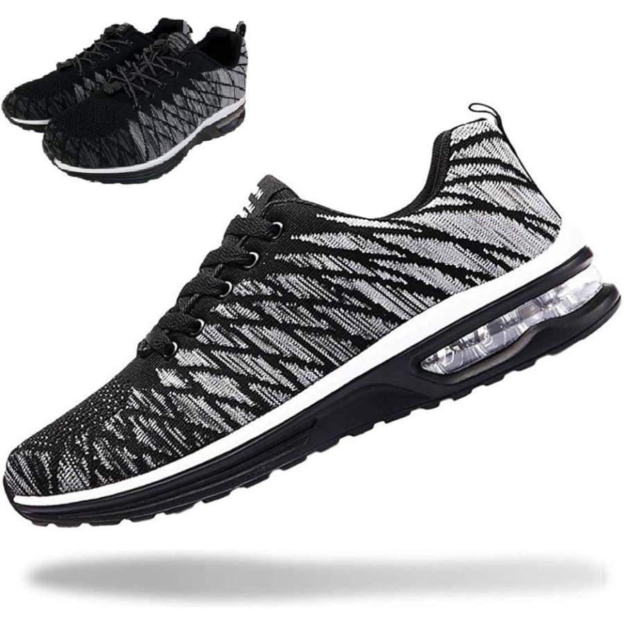 19改善版 エアライト スニーカー 超軽量 結ばない靴紐 Evaインソール 3色 黒 1 ブラック 黒 25 5 Cm 2b8g8dj2wv セブンリーフ 通販 Yahoo ショッピング