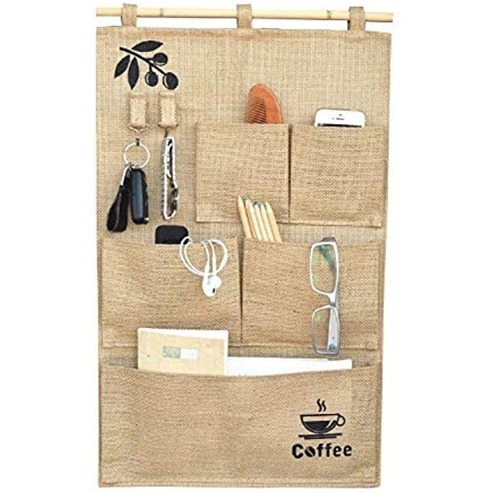 ｇｒａｎ ｒｏｉ ウォールポケット 壁掛け ポストカード Cd 収納 袋 整理 おしゃれ 綿麻 ｇｒ 08 5ポケット 2b8khp5ni1 セブンリーフ 通販 Yahoo ショッピング