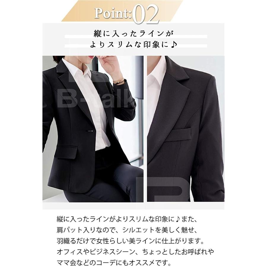Jct1 テーラード ジャケット ブレザー レディース 1つボタン 長袖 シンプル フォーマル オフィス ブラック M 2b8kri65 セブンリーフ 通販 Yahoo ショッピング