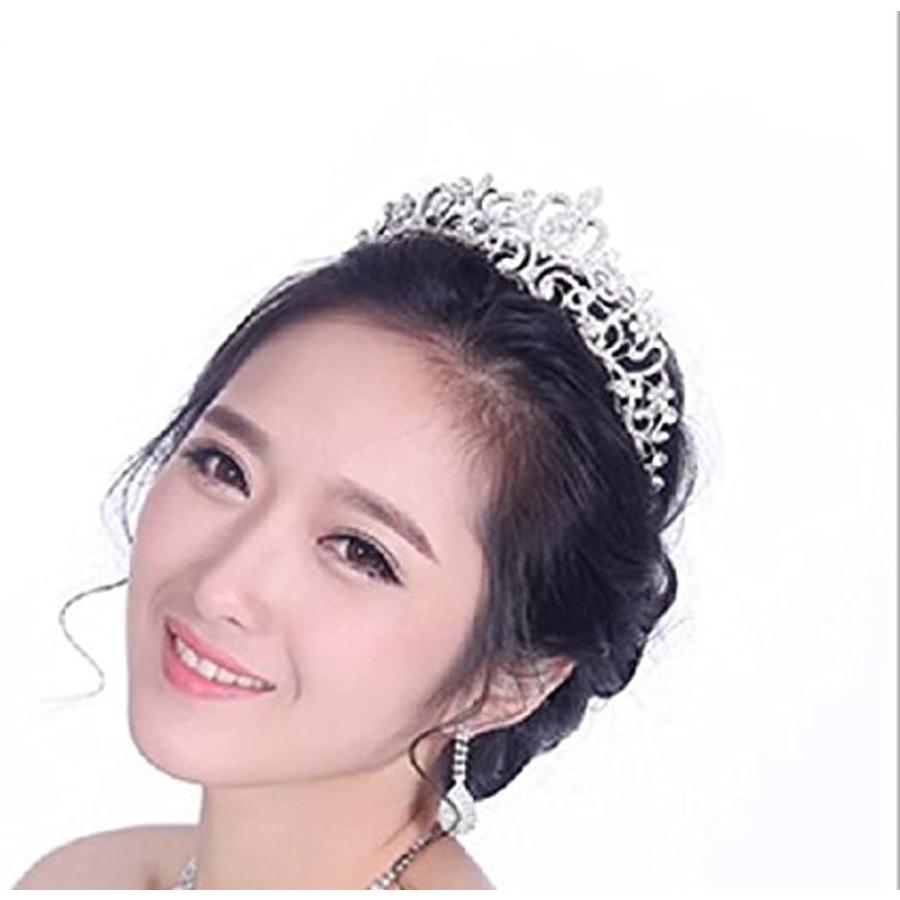結婚式 ウェディング アクセサリー ティアラ 王冠 パール ラインストーン 花嫁 パーティー ブライダル シルバー プリンセス タイプ 2b8rcx6uvh セブンリーフ 通販 Yahoo ショッピング